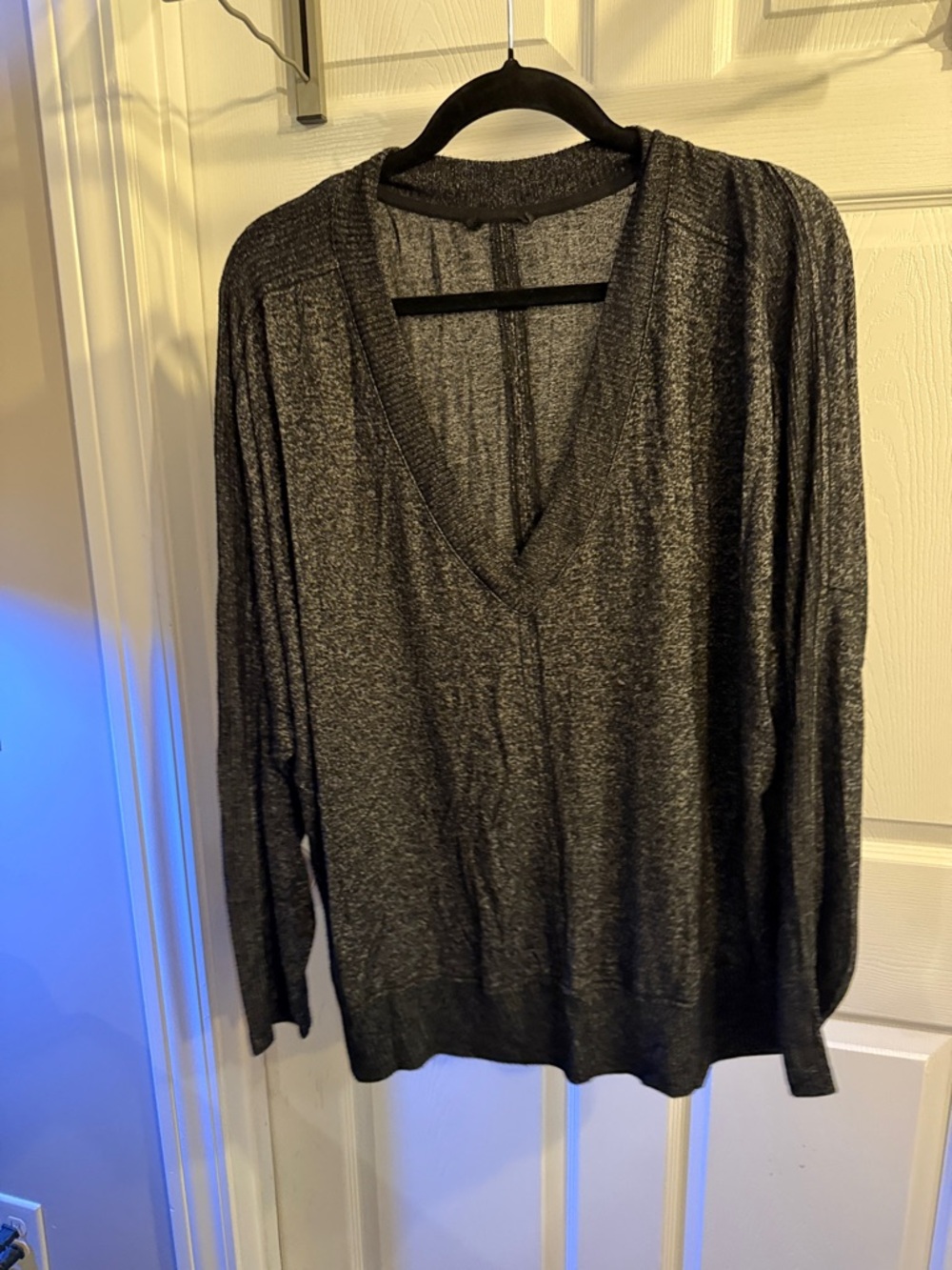 Buffalo David Bitton Women's Gray V-Neck Sweater